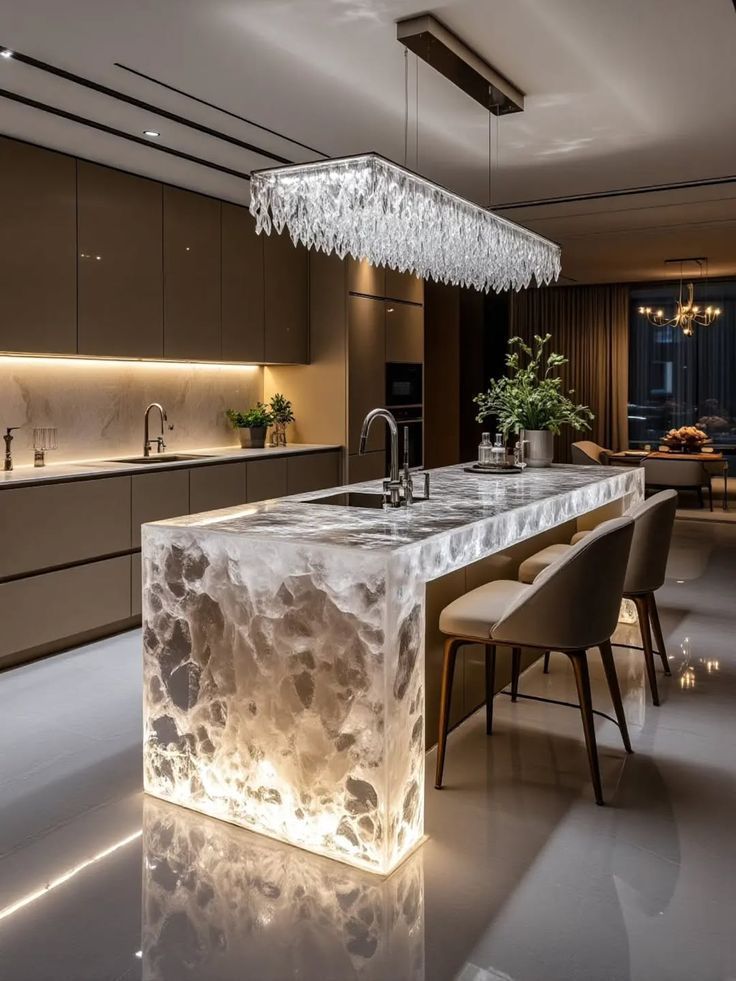 Modern Minimalist Kitchen Design Ahmedabad