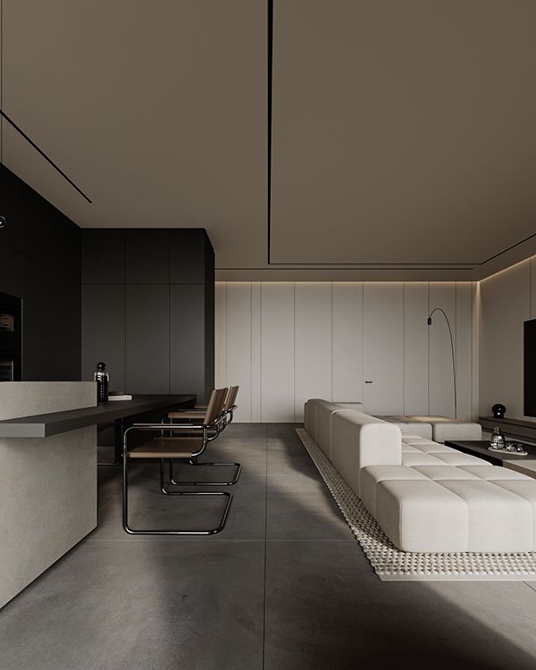 Open Concept Home Interior Rajkot